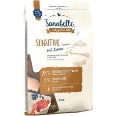 Bosch Sanabelle (Санабель) Sensitive with Lamb корм с ягненком для кошек с чувствительным пищеварением 10 кг